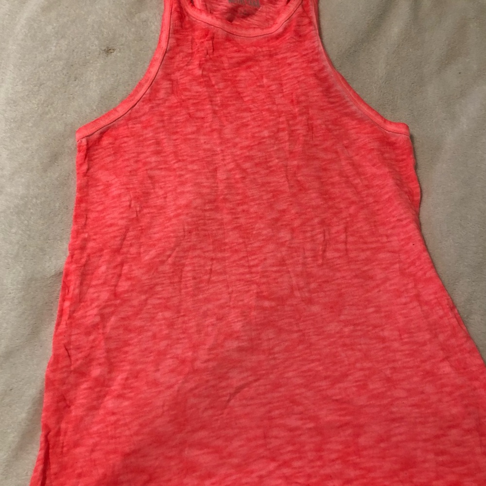 Coral Sleeveless Tank Top